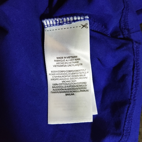 Polo Ralph Lauren Boys XL (18–20) Skiing Polo Bear Long Sleeve Tee Blue NWOT New - Picture 8 of 9